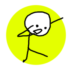 [LINEスタンプ] stick man hey