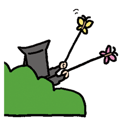 [LINEスタンプ] 黒子の吉三
