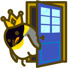 [LINEスタンプ] キングペンギン日常基本セット
