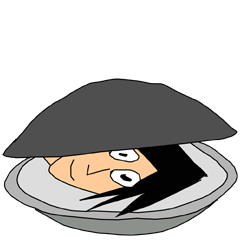 [LINEスタンプ] live in between ( show up picture )の画像（メイン）