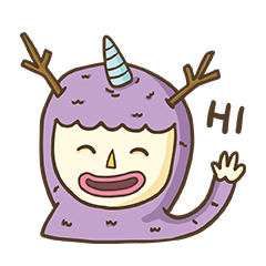 [LINEスタンプ] Milo, The Monster