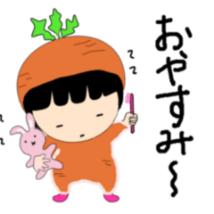[LINEスタンプ] 着ぐるみあかりちゃん