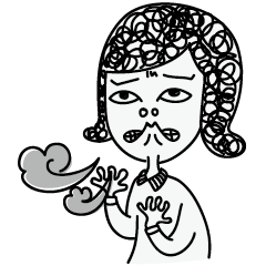 [LINEスタンプ] Life is so helpless
