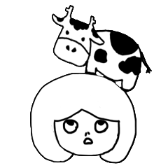 [LINEスタンプ] how to be a girl