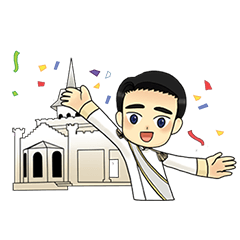 [LINEスタンプ] Pruksa Theme Park
