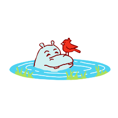 [LINEスタンプ] シェアーとケア