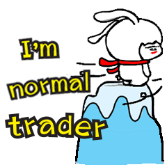 [LINEスタンプ] I am normal trader v.2