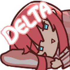 [LINEスタンプ] TYPE DELTA