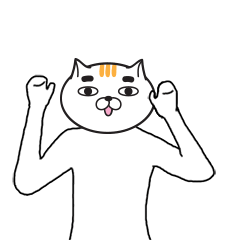 [LINEスタンプ] The Dancing Cat