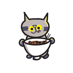 [LINEスタンプ] れらは、楽しい猫