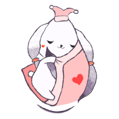 [LINEスタンプ] jam rabbit (Japan)