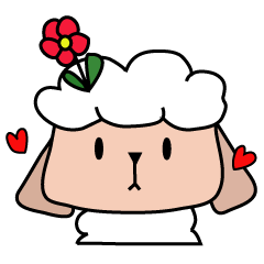 [LINEスタンプ] Wolf and Sheep