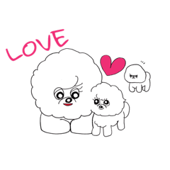 [LINEスタンプ] ポーティアママとドーラの日常