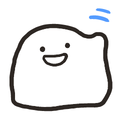 [LINEスタンプ] しろいおもちスタンプ