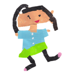 [LINEスタンプ] 子供の絵