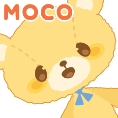 [LINEスタンプ] もこもこMOCO