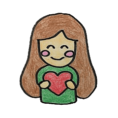 [LINEスタンプ] モヒモヒした女の子