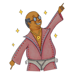 [LINEスタンプ] PANTS OJISAN