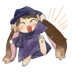 [LINEスタンプ] うさてるくんスタンプ