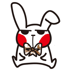 [LINEスタンプ] Swagger brother rabbit
