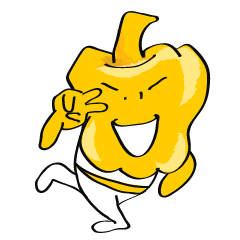 [LINEスタンプ] Sweet Pepper Head People 