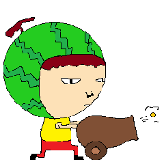 [LINEスタンプ] Mr. Watermelon
