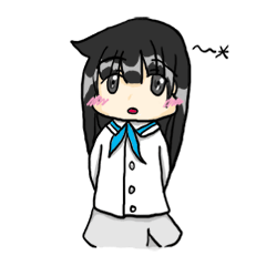 [LINEスタンプ] Waste Girl