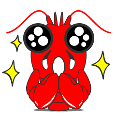 [LINEスタンプ] Crayfish life
