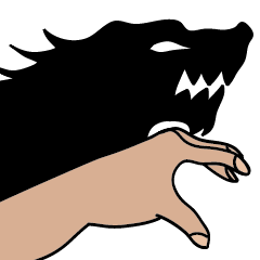 [LINEスタンプ] Fat hand
