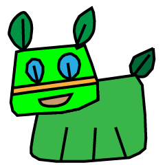 [LINEスタンプ] It is a happy day for UU dog