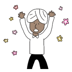 [LINEスタンプ] カーンさんの日常