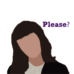 [LINEスタンプ] Flat-ness in Conversation