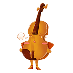 [LINEスタンプ] The cute musical instrument family 1