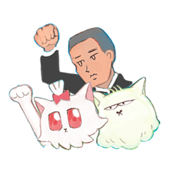 [LINEスタンプ] 宇宙から来ました、メオさん