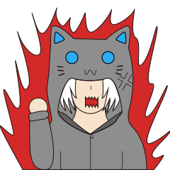[LINEスタンプ] Someone wearing a hat T