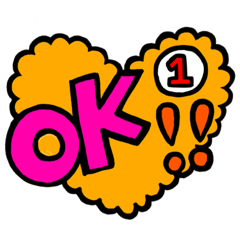 [LINEスタンプ] ORIGINAL OK STICKER No.1