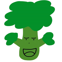 [LINEスタンプ] Vegetable expression