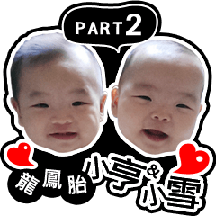 [LINEスタンプ] The daily life of Twin - Part 2