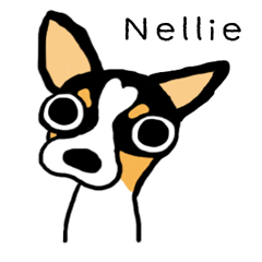 [LINEスタンプ] Nellie,My love！の画像（メイン）