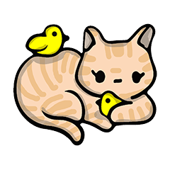 [LINEスタンプ] デビッド・猫 Vol.1