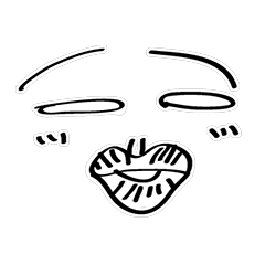 [LINEスタンプ] Extreme face