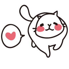 [LINEスタンプ] I'm not fat too cute