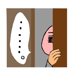 [LINEスタンプ] 寄生モモジロ