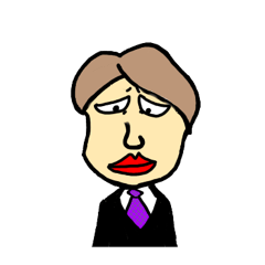 [LINEスタンプ] A bad boss