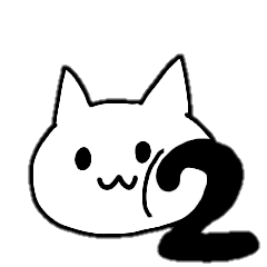 [LINEスタンプ] とりあえず返事しとくかってときに使う猫2