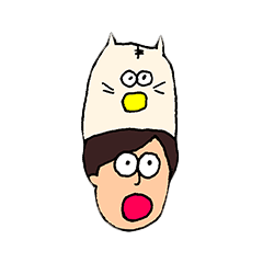 [LINEスタンプ] 猫かぶりと猫