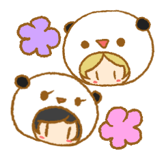 [LINEスタンプ] きぐるみPandA2