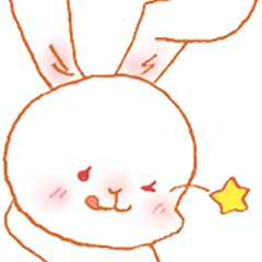 [LINEスタンプ] うさぎっこ