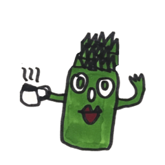 [LINEスタンプ] Asparagus san