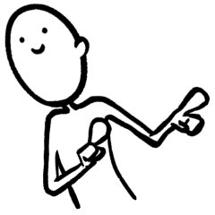 [LINEスタンプ] あきお